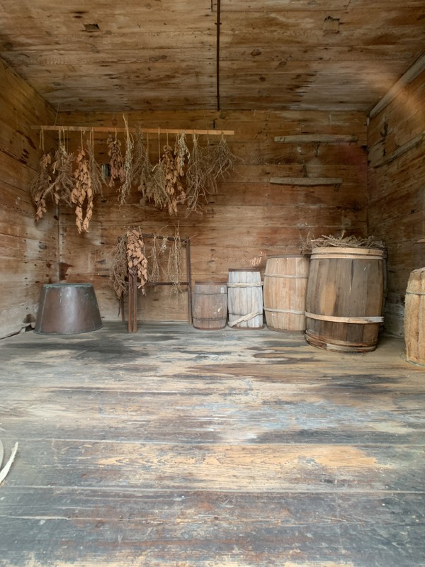 Interior of Kitchen Rations Building