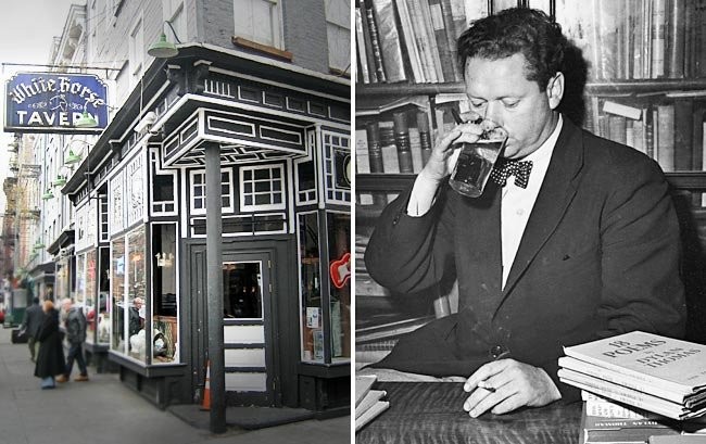 The tavern and Dylan Thomas