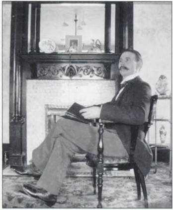 Edwin A. Durham posing in his Sistersville home

Taken from Luke Peter's Sistersville and Tyler County