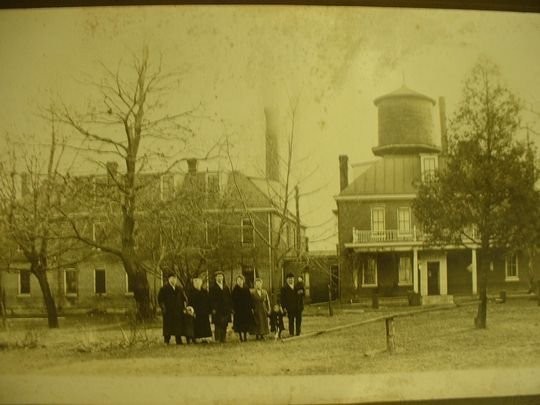 The Johnson County Poor Farm is seen circa 1910.  Photo courtesy of the Johnson County Historical Society