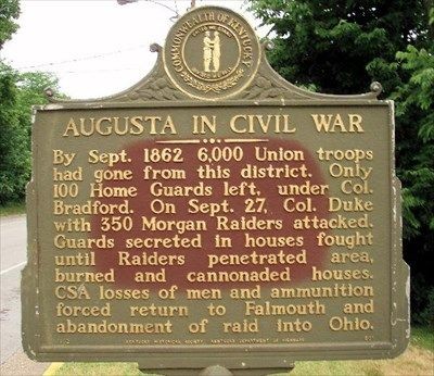 The Battle of Augusta Marker