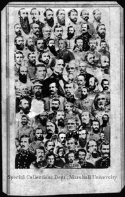 Confederate Commanders (1 of 2) 1865 Marshall University Special Collections