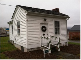 Dr. Johnston's Office, which was used as Union headquarters in 1862