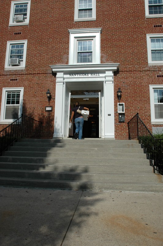 Entrance to Nanticoke Hall, 2004