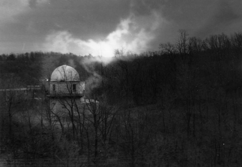 Gloomy Photo of the Charles Smith Scott Observatory.