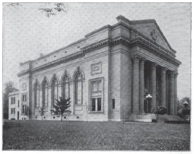This is the 1906 Rockdale Temple that is now demolished. 