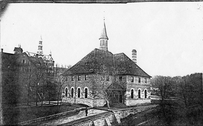 The old McCormick Chapel, front view