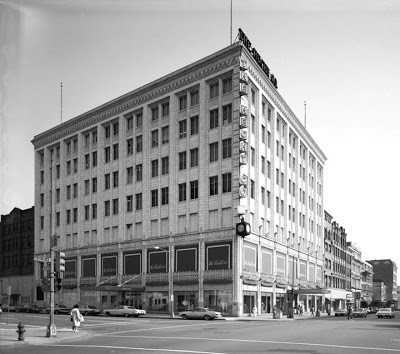 The Hecht Company store at 7th and F Street N.W. circa 1930