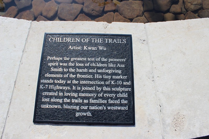 Children of the Trails plaque