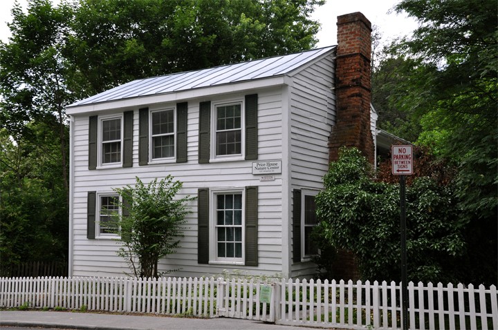 Originally constructed in the 1840s, this home was donated to the city by the Price family in 1985. 