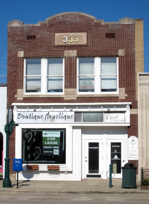 William Tienken Building, east elevation, 2020