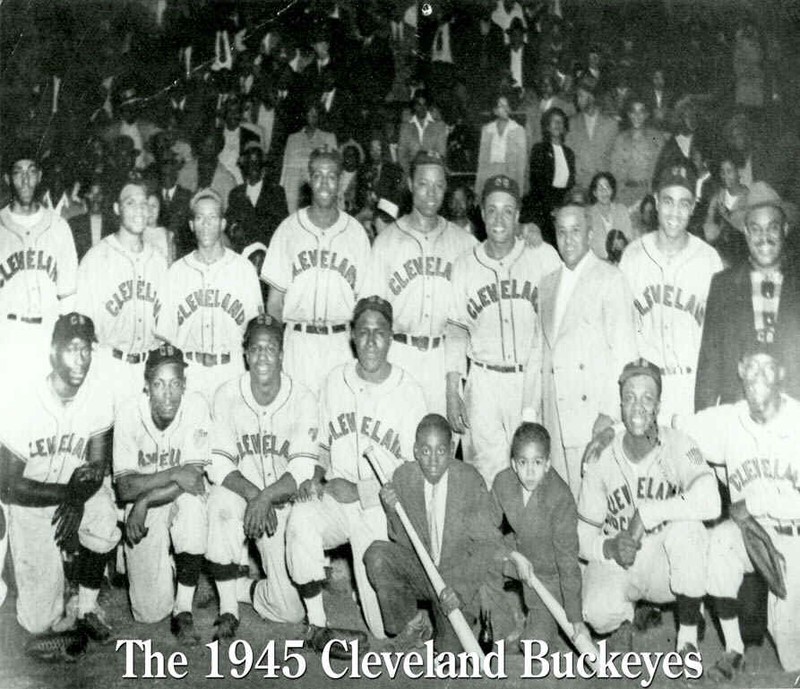 Negro League players from the Cleveland Buckeyes