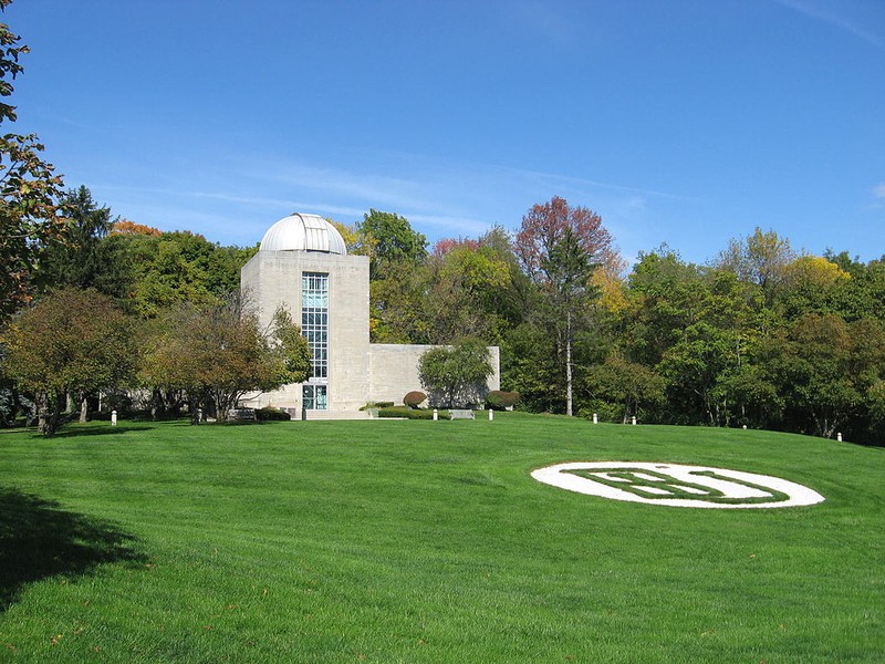 Holcomb Observatory and Planetarium, home to the largest telescope in the state of Indiana