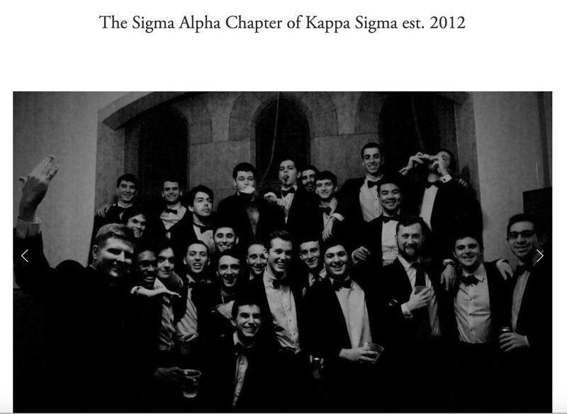 Kappa Sigma brothers 