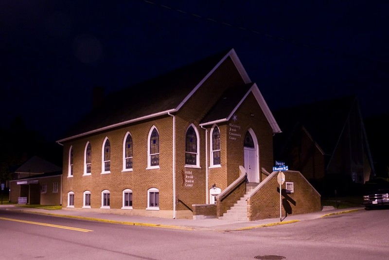 (2007) The Jewish Community Center at the corner of Roanoke and Church Street.