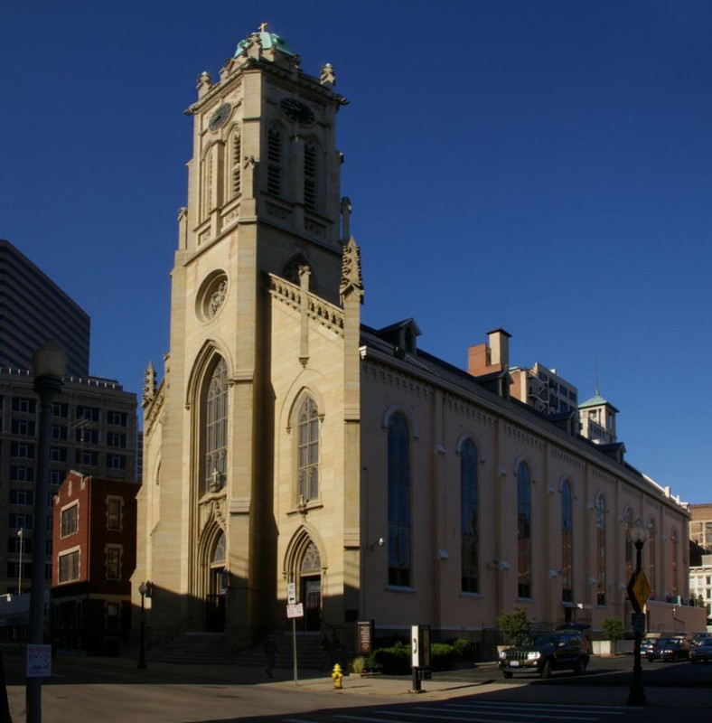 St. Francis Xavier Church was built in 1861. Photo: Wikimedia Commons