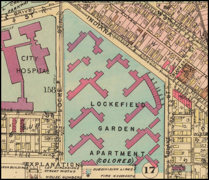 A map of Lockefield Gardens