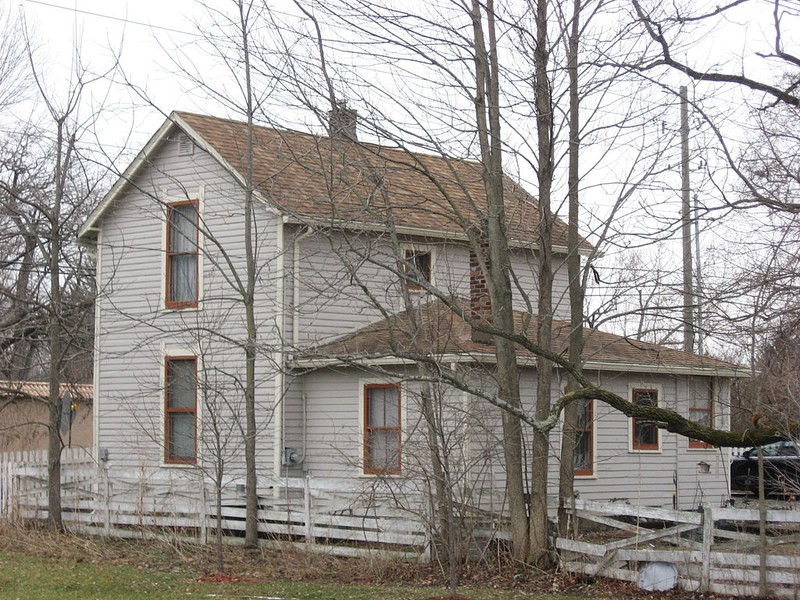 Michigan Road Toll House as it looked as of 2010