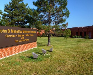 Entrance to the John B. Mahaffey Museum Complex