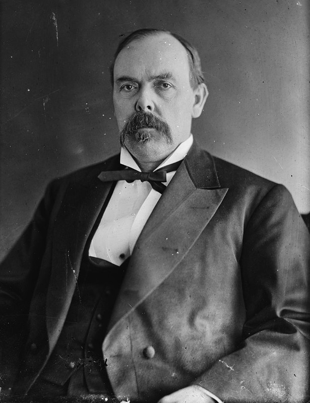 Indiana's wartime governor and camp's namesake, Oliver Morton. Courtesy of the Library of Congress Prints and Photographs Division. Brady-Handy Photograph Collection