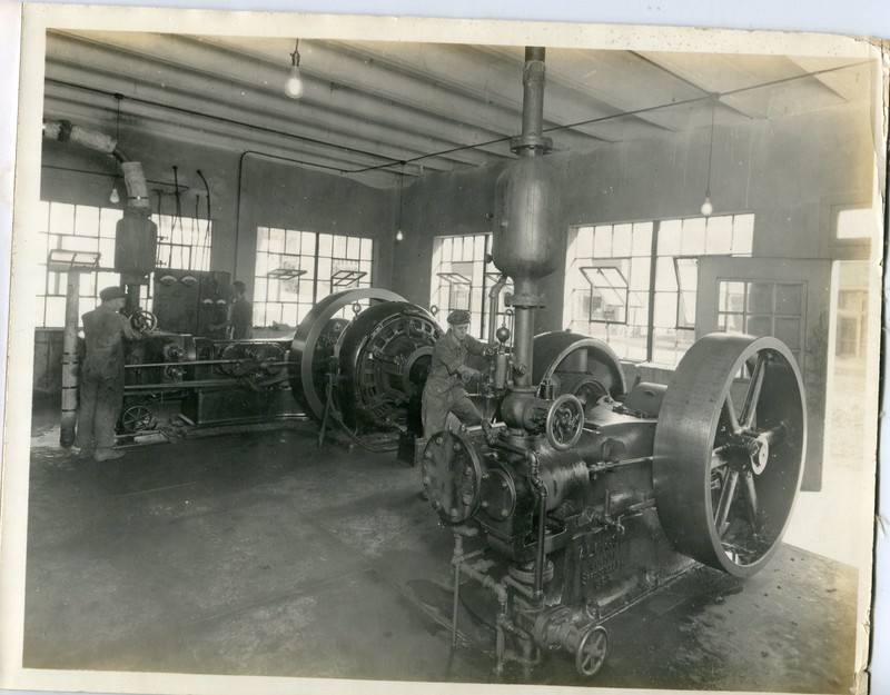 Picture of new boilers 1918.