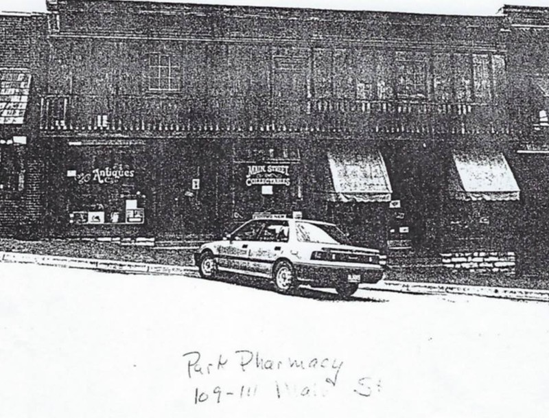 Photograph is from 1994 Historic Property Inventory of Parkville.