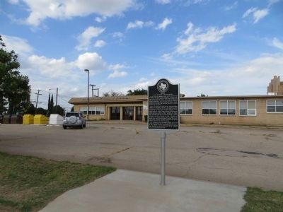 Photo by Bill Kirchner. Taken at the site, that was once, Blackshear High School