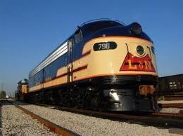 Historic Railpark and Train Museum Display