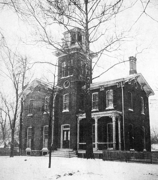 Bates-Hendricks House in 1910