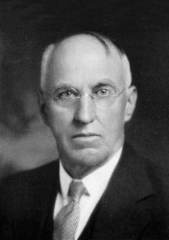 William C. McConnell, Mars Hill College Trustee, benefactor, and namesake of McConnell Gymnasium