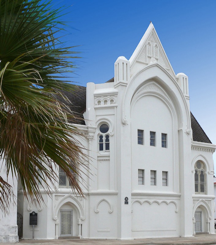 The 1870 temple was became a masonic lodge in 1854.