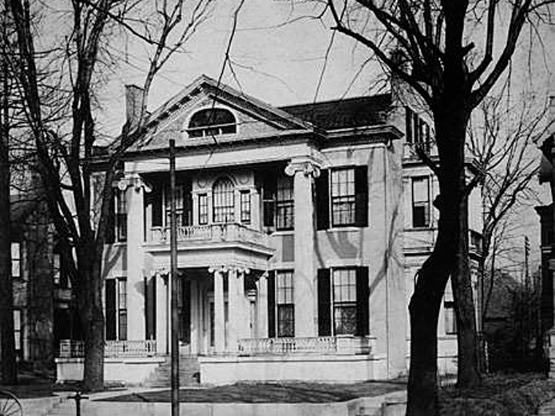 Undated photo of the "Forest Home."