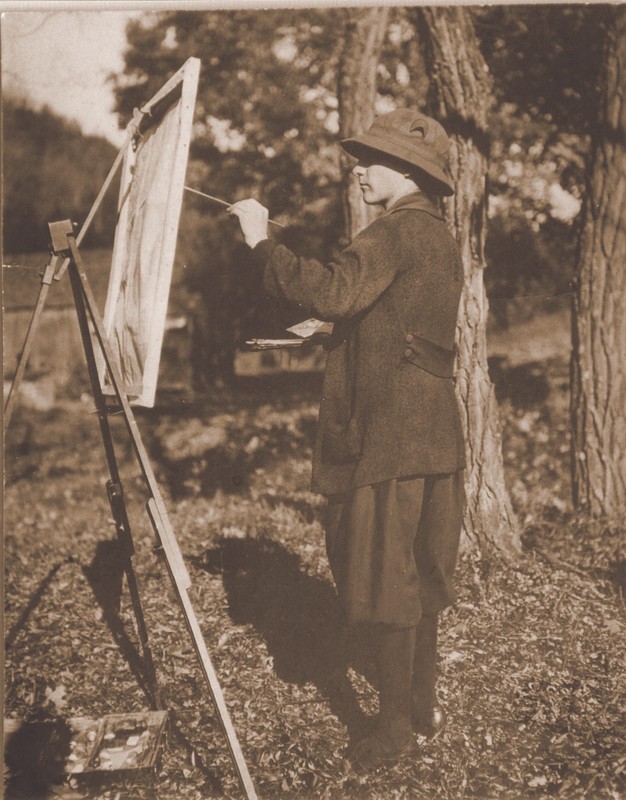 Photograph of Christine Herter Kendall, courtesy of Garth Newell Music Center, Bath County, Virginia.