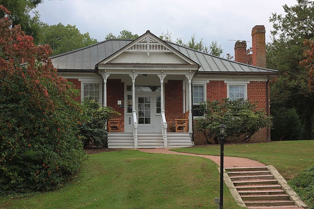 The Philips-Ronald House is also known as the Five Chimneys House