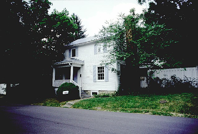 According to local tradition, the Adam Croy House was originally located across the street from its current location