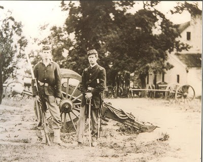 Members of the 22nd New York State Miltia pose with the lodge building in the background. Image obtained from the Virginia Lodge No. 1 website. 