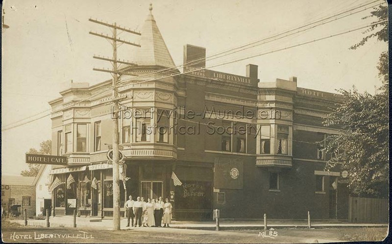 Liberyville Hotel, circa 1915