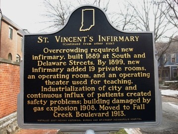 Back side of marker