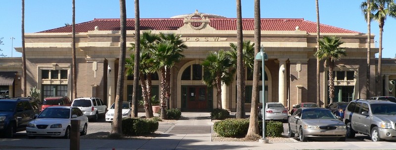 The El Paso & Southwestern Depot was built in 1912.