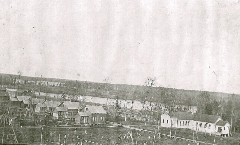 Lumber Mill, Lumber Town, Town houses, Winchester Townsite