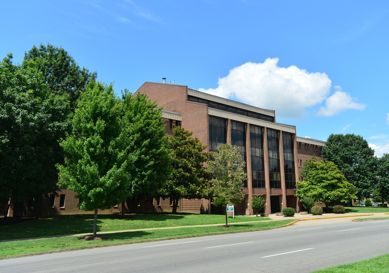 Corbly Hall is home to the Lewis College of Business. At the time of its construction, it was the largest classroom building in West Virginia. 