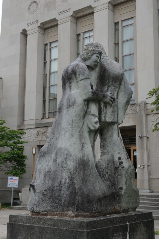 Agony in Stone Statue