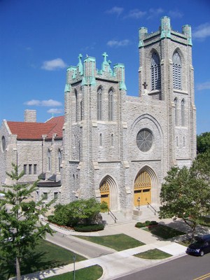 St. Mary Cathedral in Lansing, Michigan is listed on the National Register of Historic Places.