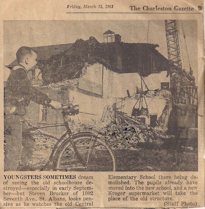 Demolished 1960 Newspaper Article