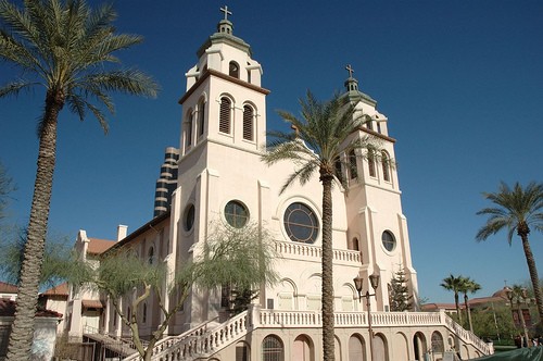 Saint Mary's Basilica was built in 1914 and declared a basilica in 1985. Photo: Wikimedia Commons