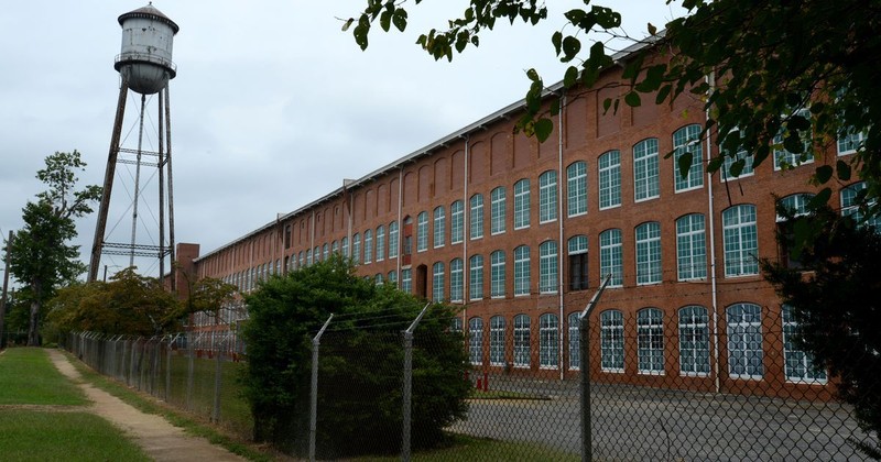 The main operating mill building. 