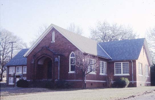 A church located in the mill village.