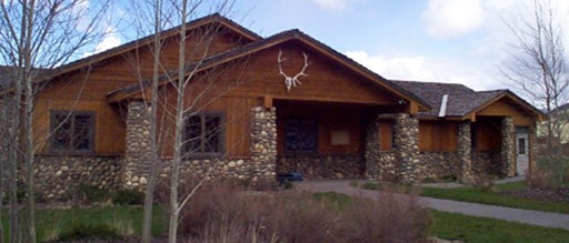 The Welcome Center of the National Elk Refuge