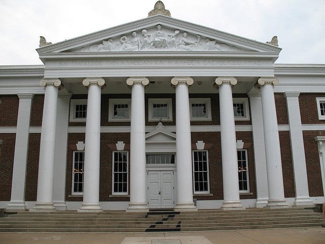 Cabell Hall at the University of Virginia