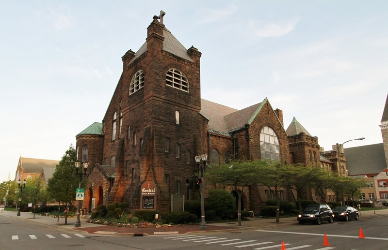 Central United Methodist Church is on the National Register of Historic Places. 